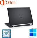 DELL ノートPC E5270/12.5型/Win 11 Pro/MS Office H&B 2019/Core i3-6100U/WEBカメラ/WIFI/Bluetooth/HDMI/8GB/256GB SSD (整備済み品)