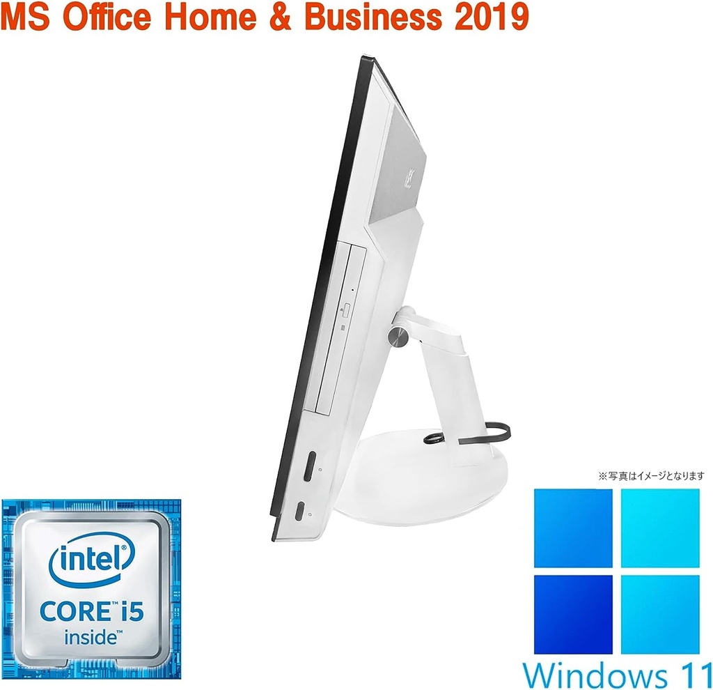 DELL デスクトップPC 7020/Win 11/MS Office 2019/Core i5-4570/WIFI/Bluetooth/DVD-RW/8GB/512GB SSD (整備済み品)