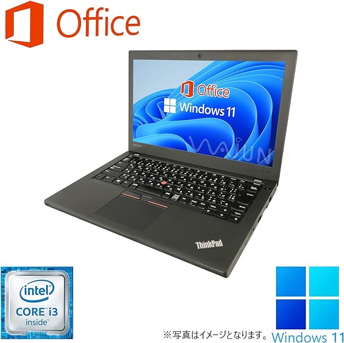 Lenovo (レノボ) ノートPC X1/14型2K液晶(2560x1440)/Win 11 Pro/MS Office H&B 2019/Core i7-6500U/WEBカメラ/WIFI/Bluetooth/HDMI/16GB/512GB SSD (整備済み品)