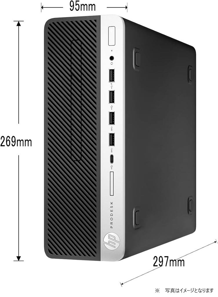 HP (エイチピー) デスクトップPC 800G2/Win 11 Pro/MS Office H&B 2019/Core i7-6700/WIFI/Bluetooth/DP/DVD-RW/16GB/512GB SSD (整備済み品)