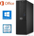 DELL デスクトップPC 3040/Win 11 Pro/MS Office H&B 2019/Core i5-6500/WIFI/Bluetooth/HDMI/DVD-RW/8GB/256GB SSD (整備済み品)