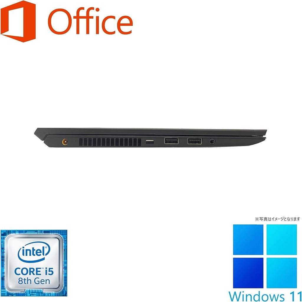 SONY ノートPC VJPG11C11N/13.3型フルHD/Win 11 Pro/MS Office H&B 2019/Core i5-8250U/WEBカメラ/WIFI/Bluetooth/HDMI/8GB/256GB SSD (整備済み品)