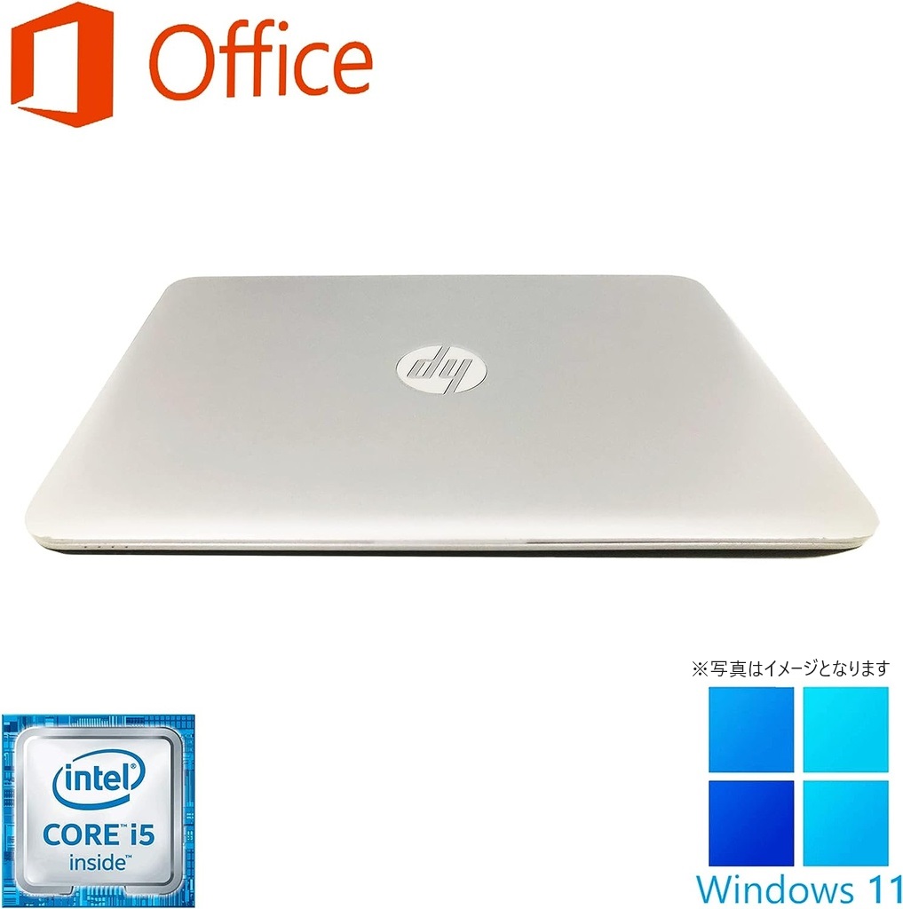 HP (エイチピー) ノートPC 820G1/12.5型/Win 11 Pro/MS Office H&B 2019/Core i5-4200U/WIFI/Bluetooth/8GB/128GB SSD (整備済み品)