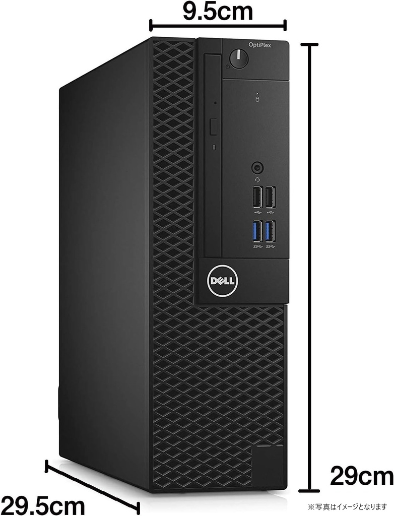 DELL デスクトップPC 5050/Win 11 Pro/MS Office H&B 2019/Core i5-7500/WIFI/Bluetooth/HDMI/DVD-RW/8GB/256GB SSD (整備済み品)