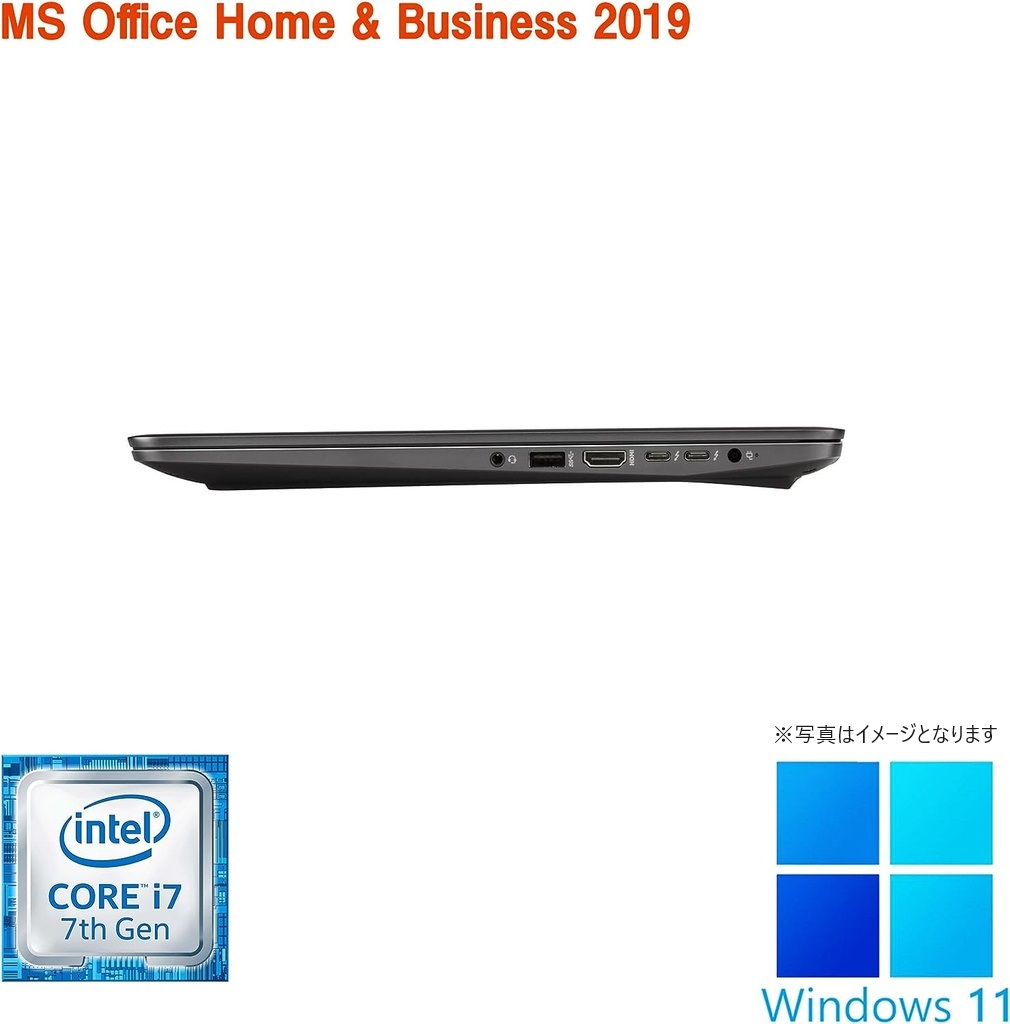 HP (エイチピー) ノートPC ZBook G4/15.6型フルHD/タッチパネル/Win 11 Pro/MS Office H&B 2019/Core i7-7700HQ/WEBカメラ/WIFI/Bluetooth/HDMI/16GB/512GB SSD (整備済み品)