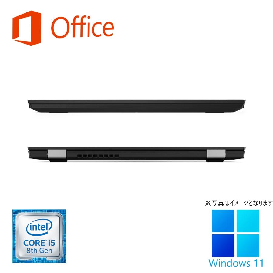 Lenovo (レノボ) ノートPC X13/13.3型/Win 11 Pro/MS Office H&B 2019/Core i5-10210U/WEBカメラ/WIFI/Bluetooth/HDMI/Type-C/8GB/512GB SSD (整備済み品)