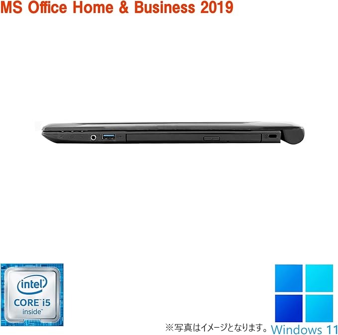 ノートパソコン 中古パソコン 大特価 第7世代Core i5 新品SSD 512GB メモリ8GB 15.6型 Windows11 Bluetooth WiFi テンキー HDMI MicrosoftOffice2019 DELL 3590