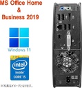 DELL ミニPC 7050/Win 11 Pro/MS Office H&B 2019/Core i5-7500T/WIFI/Bluetooth/HDMI/Type-C/8GB/256GB SSD (整備済み品)