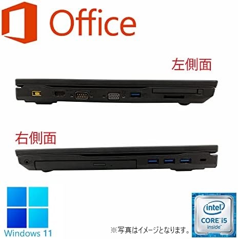 NEC ノートPC VX-M/15.6型/10キー/Win 11 Pro/MS Office H&B 2019/Celeron 2950M/WIFI/Bluetooth/DVD/4GB/256GB SSD (整備済み品)
