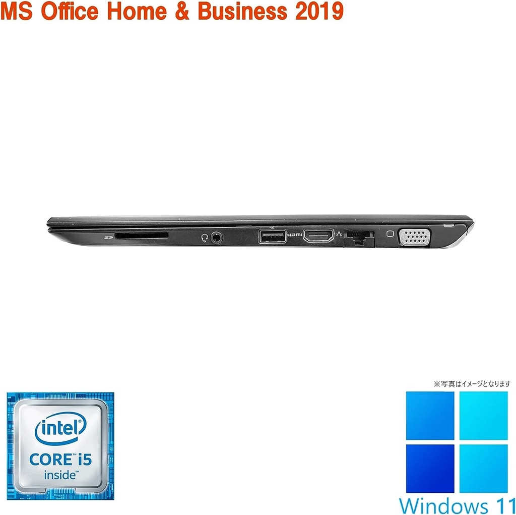 SONY ノートPC VJPB11C11N/13.3型フルHD/Win 11 Pro/MS Office H&B 2019/Core i5-6200U/WIFI/Bluetooth/HDMI/8GB/256GB SSD (整備済み品)