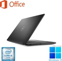 DELL ノートPC latitude 7280/12.5型超薄型/MS Office H&B 2019/Win 11 Pro/Core i5-6300U/WEBカメラ/WIFI/Bluetooth（外付けUSB)/type-c/HDMI/8GB/256GB SSD (整備済み品)