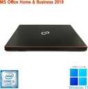 富士通 ノートPC A576/15.6型/Win 11 Pro/MS Office H&B 2019/Core i3-6100U/WIFI/Bluetooth/HDMI/DVD/8GB/256GB SSD (整備済み品)