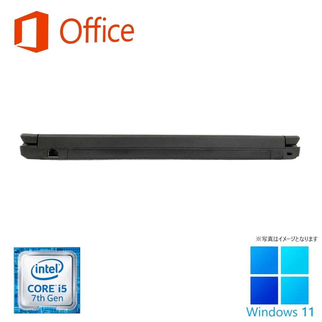 特価　ノートパソコン ノートPC　Windows11 パソコン 富士通A577 第7世代Core i5 高速SSD128GB メモリ8GB 15.6型 内蔵無線LAN Bluetooth MS Office2019 即使用可