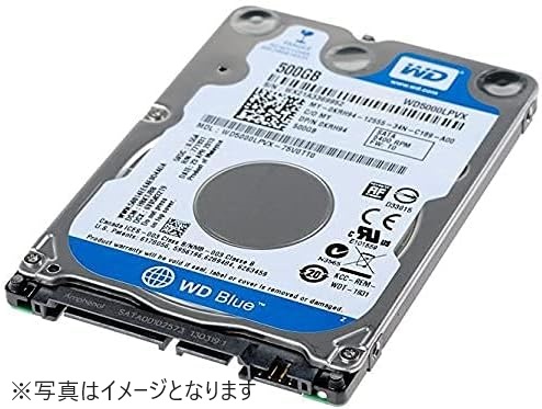 WESTERNDIGITAL 内蔵 ハードディスク 2.5インチ　500GB 8MB SATA 7mm WD5000LPVX