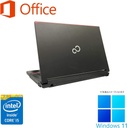 富士通 ノートPC A744/15.6型/Win 11 Pro/MS Office H&B 2019/Core i5-4300M/WIFI/Bluetooth/HDMI/DVD/8GB/256GB SSD (整備済み品)