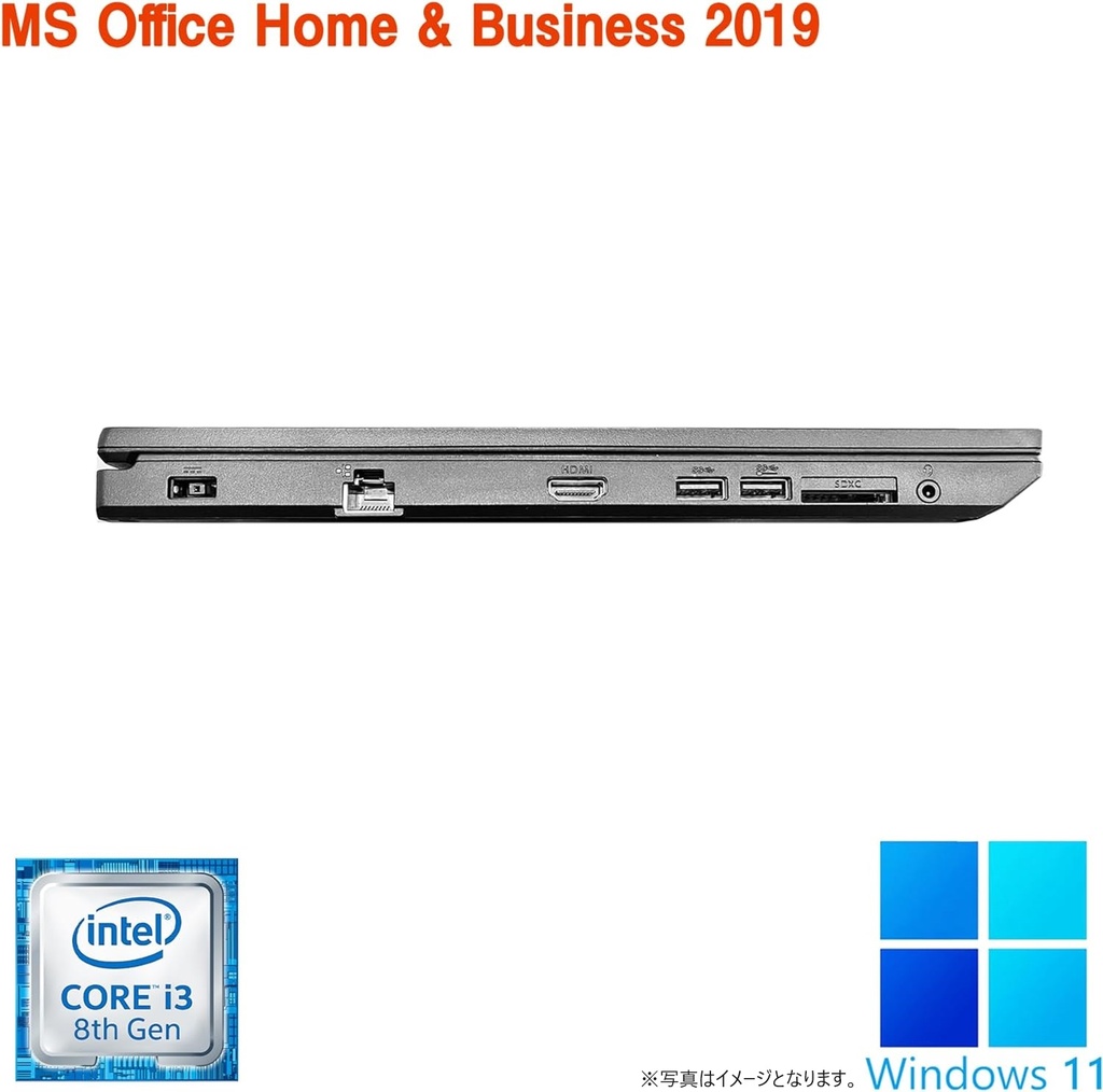 Panasonic ノートPC CF-SZ5/12.1型フルHD/Win 10 Pro/MS Office H&B 2019/Core i3-6100U/WEBカメラ/WIFI/Bluetooth/HDMI/4GB/128GB SSD (整備済み品)