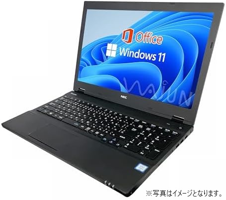 NEC ノートPC VX-M/15.6型/10キー/MS Office H&B 2019/Win 11 Pro/Celeron メモリ8GB/SSD256 WIFI/Bluetooth/DVDドライブ