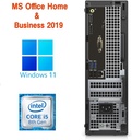 DELL デスクトップPC 3040 or 3050 or 5050/Win 11 Pro/MS Office H&B 2019/Core i5-8500/WIFI/Bluetooth/HDMI/DVD-rom/8GB/128GB SSD(整備済み品)