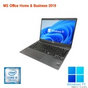 富士通 ノートPC A579/15.6型/10キー/Win 10 Pro/MS Office H&B 2019/Core i5-8365U/WEBカメラ/wajunのWIFI/Bluetooth/DVD-RW/8GB/256GB SSD (整備済み品)