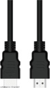HDMI ケーブル単品 1.２m ブラック HDMIタイプA(オス)-hdmi1.4規格 1080P 対応 テレビ ハードディスク録画機 PS4 PS5 switch プロジエクター GXF-2988