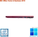 富士通 ノートPC MU937/Red/13.3型フルHD/Win 11 Pro/MS Office H&B 2019/Core i5-7300U/WEBカメラ/WIFI/Bluetooth/HDMI/8GB/128GB SSD (整備済み品)