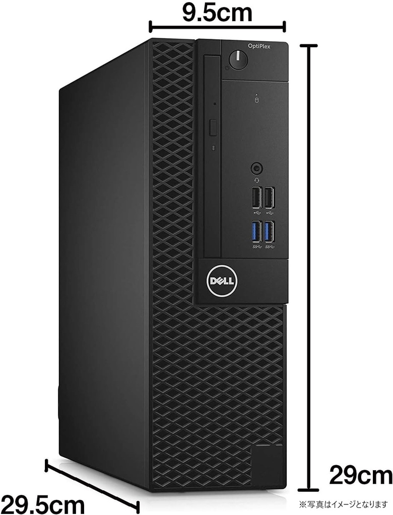 DELL OptiPlexシリーズ 中古デスクトップパソコン/22型フルHD液晶2台セット/Win 11 Pro/MS Office H&B 2019/Core i5-6500/WIFI/Bluetooth/HDMI/DVD-RW/8GB/128GB SSD (整備済み品)