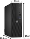 DELL OptiPlexシリーズ 中古デスクトップパソコン/22型フルHD液晶2台セット/Win 11 Pro/MS Office H&B 2019/Core i5-6500/WIFI/Bluetooth/HDMI/DVD-RW/8GB/128GB SSD (整備済み品)