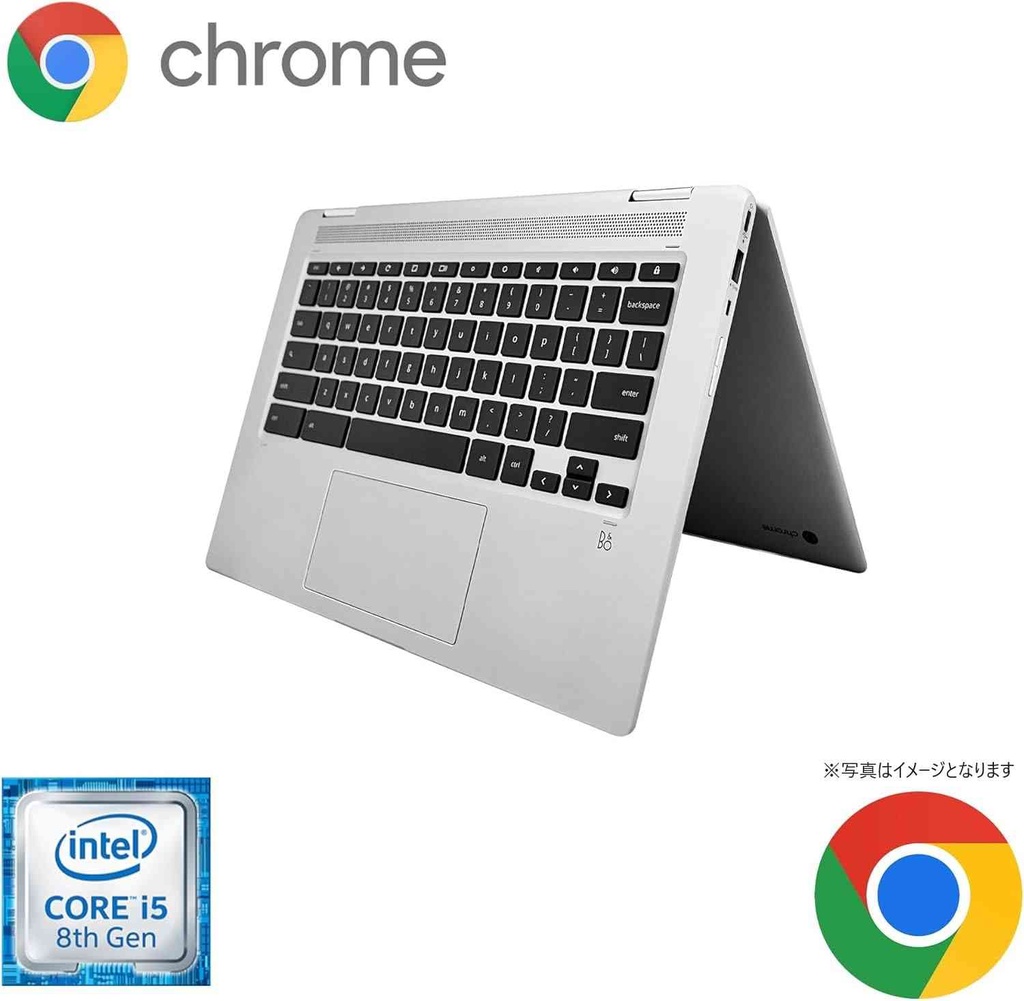 Chromebook HP エイチピー X360G4 /14型/タッチパネル/Chrome OS/Core i5-8250U/WEBカメラ/wajunのWIFI/Bluetooth/Type-C/8GB/64GB eMMC 整備済み中古パソコン