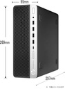 【整備済み品】エイチピー デスクトップPC 800G4 / Win 11 Pro/MS Office H&B 2019 / Core i5-第８世代 / wajunのWIFI/Bluetooth / 16GB / 128GB SSD