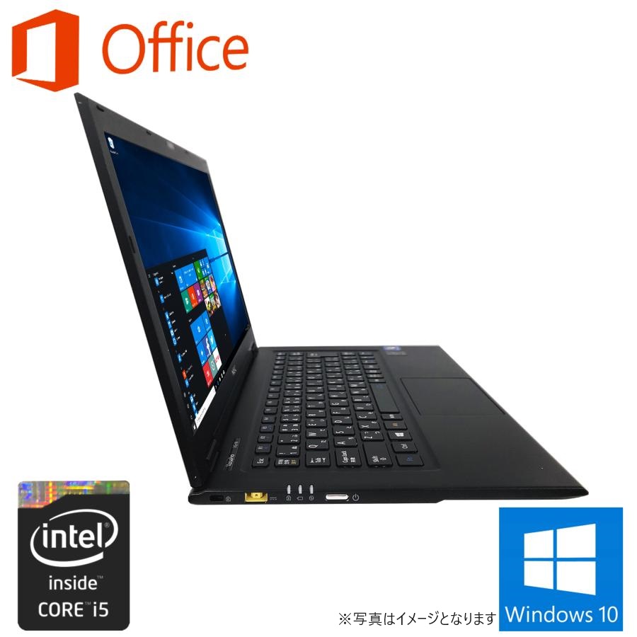 ノートパソコン パソコン Win10 ノートPC 中古 MS Office2019 第5世代Core i5 高速SSD128GB メモリ4GB /カメラ/Bluetooth/WIFI/HDMI NEC VG-N 薄型 軽量