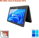 タッチパネル機能搭載 11.6型 ノートPC/DELL （デル）3185 / Win11 Pro/MS Office H&B 2019 / AMD A9-9420e / WEBカメラ/wajunのWIFI/Bluetooth/HDMI / 8GB/128GB SSD