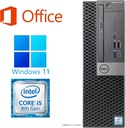 DELL デスクトップPC 5060/Win 11 Pro/MS Office H&B 2019/Core i5-8500/WIFI/Bluetooth/DVD-RW/8GB/128GB SSD (整備済み品)