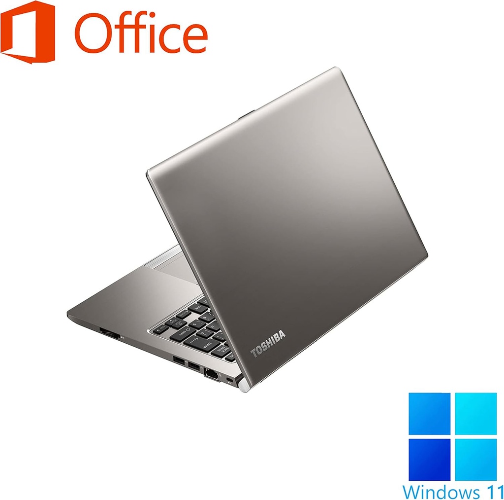 ノートパソコン パソコン ノートPC Windows11 MS Office 第8世代Corei5 東芝R63 メモリ8GB/SSD256GB Bluetooth wifi FULL HD 中古ノートパソコン