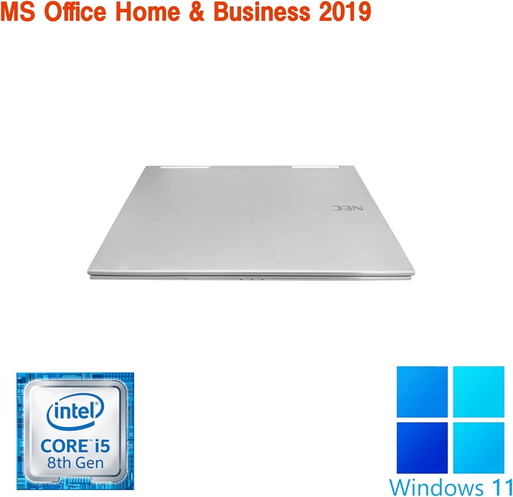 タッチパネル搭載 NEC ノートPC VG-4 / 12.5型フルHD /Win 11 Pro/MS Office H&B 2019 / Core i5-8250U /WIFI/Bluetooth/HDMI / 4GB / 512GB SSD