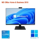 新品 一体型パソコン デスクトップパソコン XS27 27型 IPSフルHD カメラ内蔵 Win 11 Pro 16GB/SSD960GB+HDD500GB/第10世代Core i9-10885H/MS Office 2019搭載