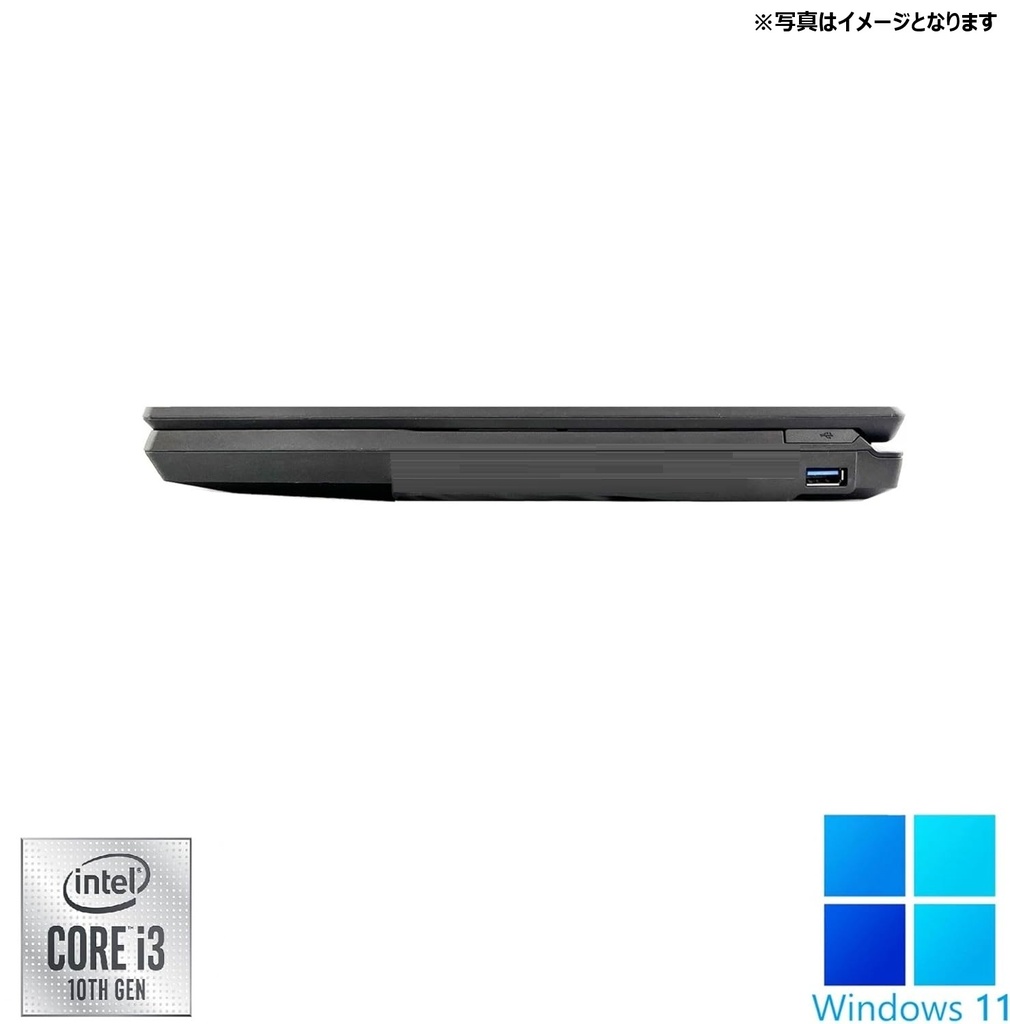 富士通 ノートPC A5510 /15.6型 / Win11 Pro / Core i3-10110U/ MS office 2024 / 10キー/wifi/Bluetooth/8GB /256GB SSD / 中古整備PC