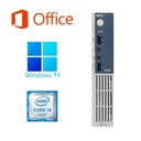 中古 デスクトップパソコン デスクトップ PC NEC MC-U 軽量 MS Office2019 Win11 高速CPU 第六世代 Corei3 新品SSD256GB メモリ8GB 二画面デュアル VGA Dp