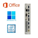 中古 デスクトップパソコン デスクトップ PC NEC MC-U 軽量 MS Office2019 Win11 高速CPU 第六世代 Corei3 新品SSD256GB メモリ8GB 二画面デュアル VGA Dp