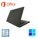 ノートパソコン ノートPC Win11 中古パソコン Corei7 第6世代 MS Office2019高速SSD256GB 大容量メモリ8GB 内蔵カメラ 12.5型 レノボ ThinkPad X260