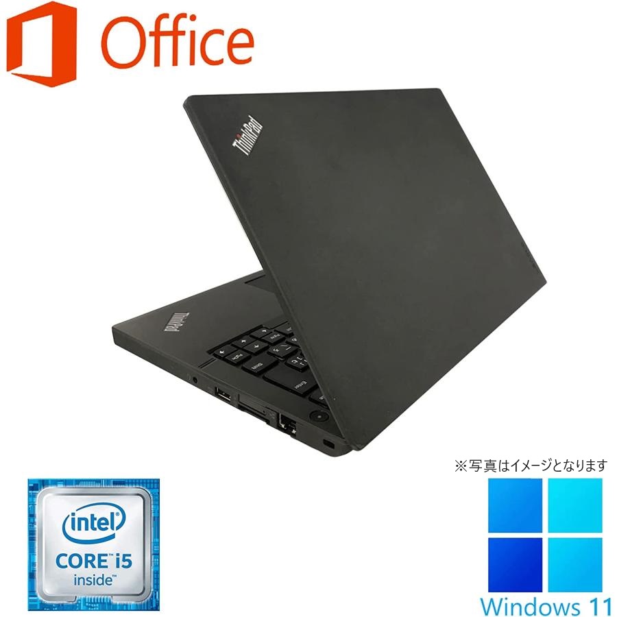 Win11中古 ノートパソコン レノボ x260 12.5型/MS Office H&B 2019/Win 11/8GB/SSD512GB 第6世代Core i5 WIFI/Bluetooth/HDMI/カメラ