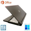 ノートPC 中古　ノートパソコン 第6世代Corei5 テンキー /RW/5G-WIFI/Bluetooth 新品 SSD Office2019 Win10 メモリ4GB SSD128GB 15.6インチ 富士通A576