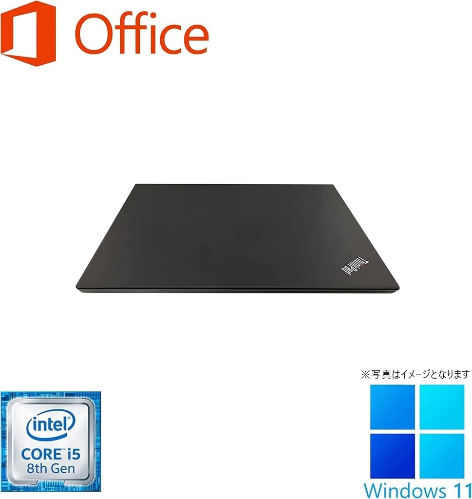 Lenovo (レノボ) ノートPC X280/12.5型/Win 11 Pro/MS Office H&B 2019/Core i5-8250U/WEBカメラ/wajunのWIFI/Bluetooth/HDMI/Type-C/8GB/256GB SSD (整備済み品)