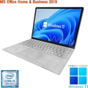Surface Laptop2/13.5型2K液晶（2256x1504）/タッチパネル/Win 11 Pro/MS Office H&B 2019/Core i5-8350U/WEBカメラ/wajunのWIFI/Bluetooth//8GB/256GB SSD (整備済み品)