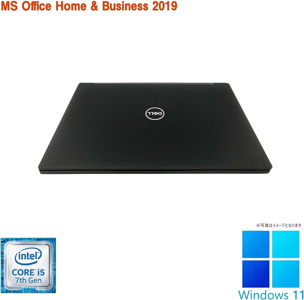 DELL ノートPC 7390/13.3型フルHD/Win 11 Pro/MS Office H&B 2019/Core i5-7200U/WEBカメラ/WIFI/Bluetooth/HDMI/Type-C/8GB/256GB SSD (整備済み品)