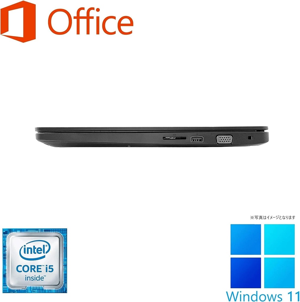 DELL ノートPC 3580/15.6型/10キー/Win 11 Pro/MS Office H&B 2019/Core i5-6200U/WEBカメラ/WIFI/Bluetooth/HDMI/8GB/256GB SSD (整備済み品)