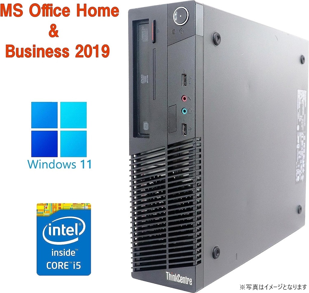 Lenovo (レノボ) ノートPC X260/12.5型フルHD/Win 11 Pro/MS Office H&B 2019/Core i5-6200U/WEBカメラ/WIFI/Bluetooth/HDMI/8GB/256GB SSD (整備済み品)