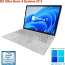 Surface Laptop/13.5型2K液晶（2256x1504）/タッチパネル/Win 11 Pro/MS Office H&B 2019/Core i5-7300U/WEBカメラ/WIFI/Bluetooth/8GB/256GB SSD (整備済み品)