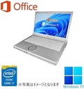 Panasonic ノートPC CF-NX4/12.1型/Win 11 Pro(日本語 OS)/MS Office H&B 2019/Core i7-5500U/WIFI/Bluetooth/HDMI/USキーボード/8GB/512GB SSD (整備済み品)