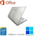 Panasonic ノートPC CF-LX4/14型/Win 11 Pro(日本語 OS)/MS Office H&B 2019/Core i5-5300U/WEBカメラ/WIFI/Bluetooth/HDMI/US キーボード/8GB/256GB SSD (整備済み品)