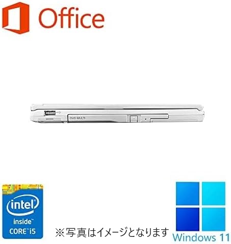 Panasonic ノートPC CF-LX4/14型/Win 11 Pro(日本語 OS)/MS Office H&B 2019/Core i5-5300U/WEBカメラ/WIFI/Bluetooth/HDMI/US キーボード/8GB/256GB SSD (整備済み品)